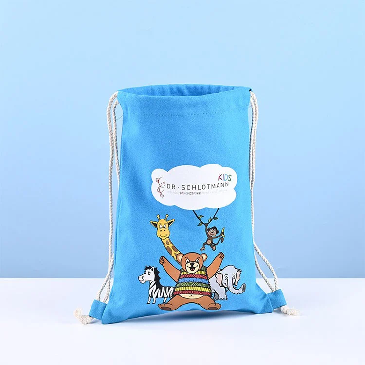 Sac en toile à bandoulière avec cordon de serrage