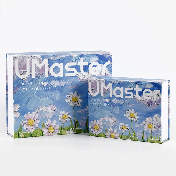 Boîte d'emballage de vêtements pliable