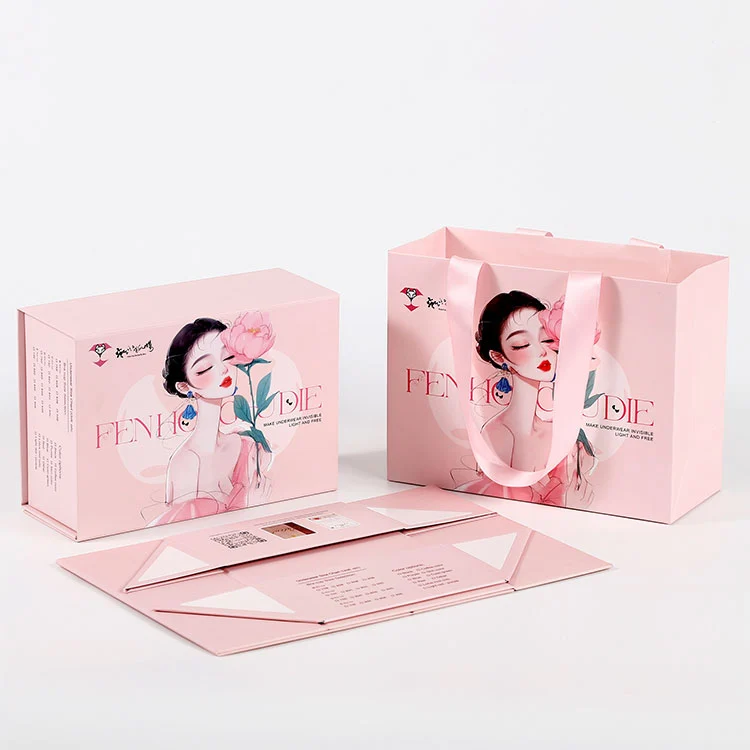 Boîte d'emballage en papier kraft cadeau